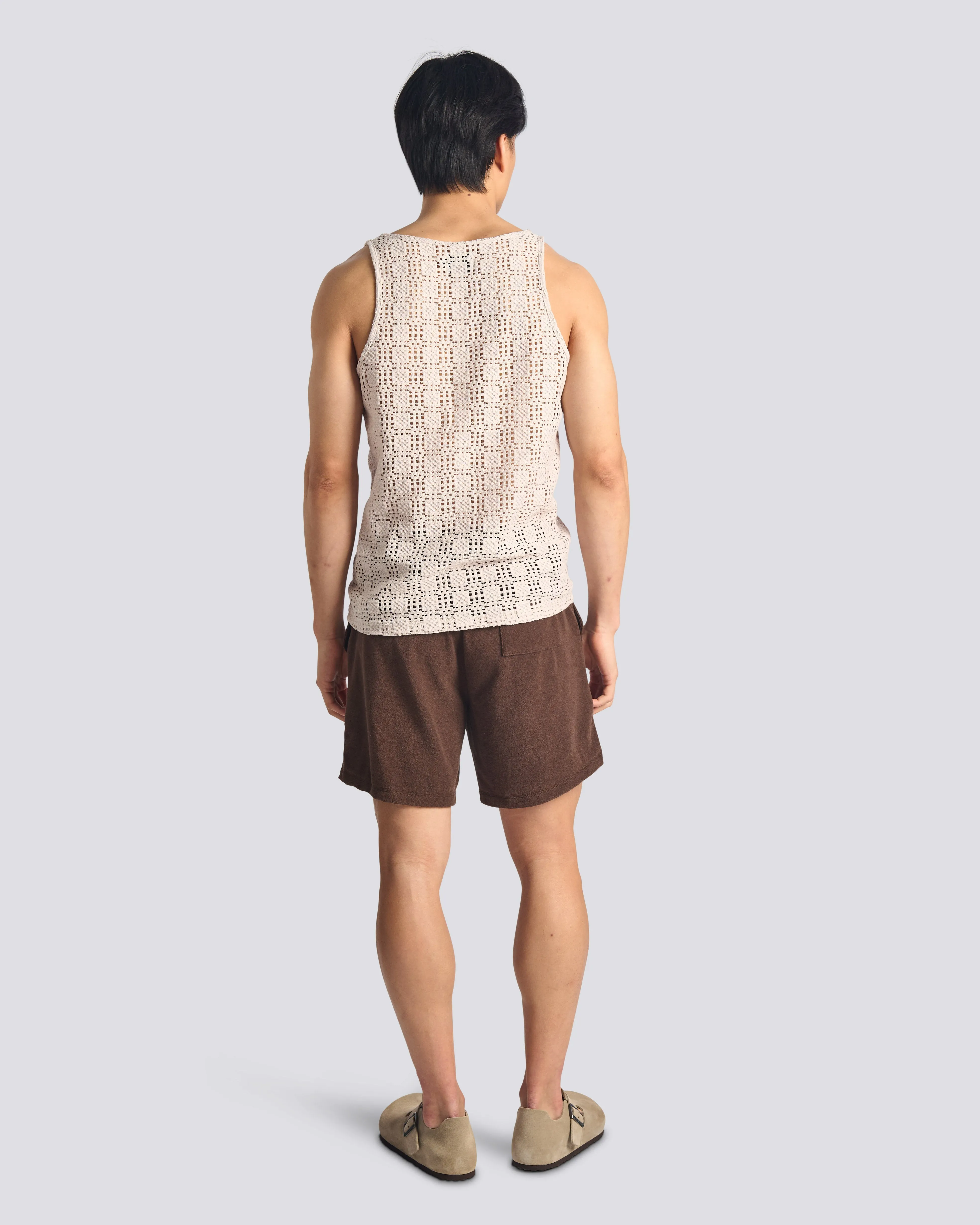 Dune Lattice Tank Top sold by Bather product image thumbnail 3