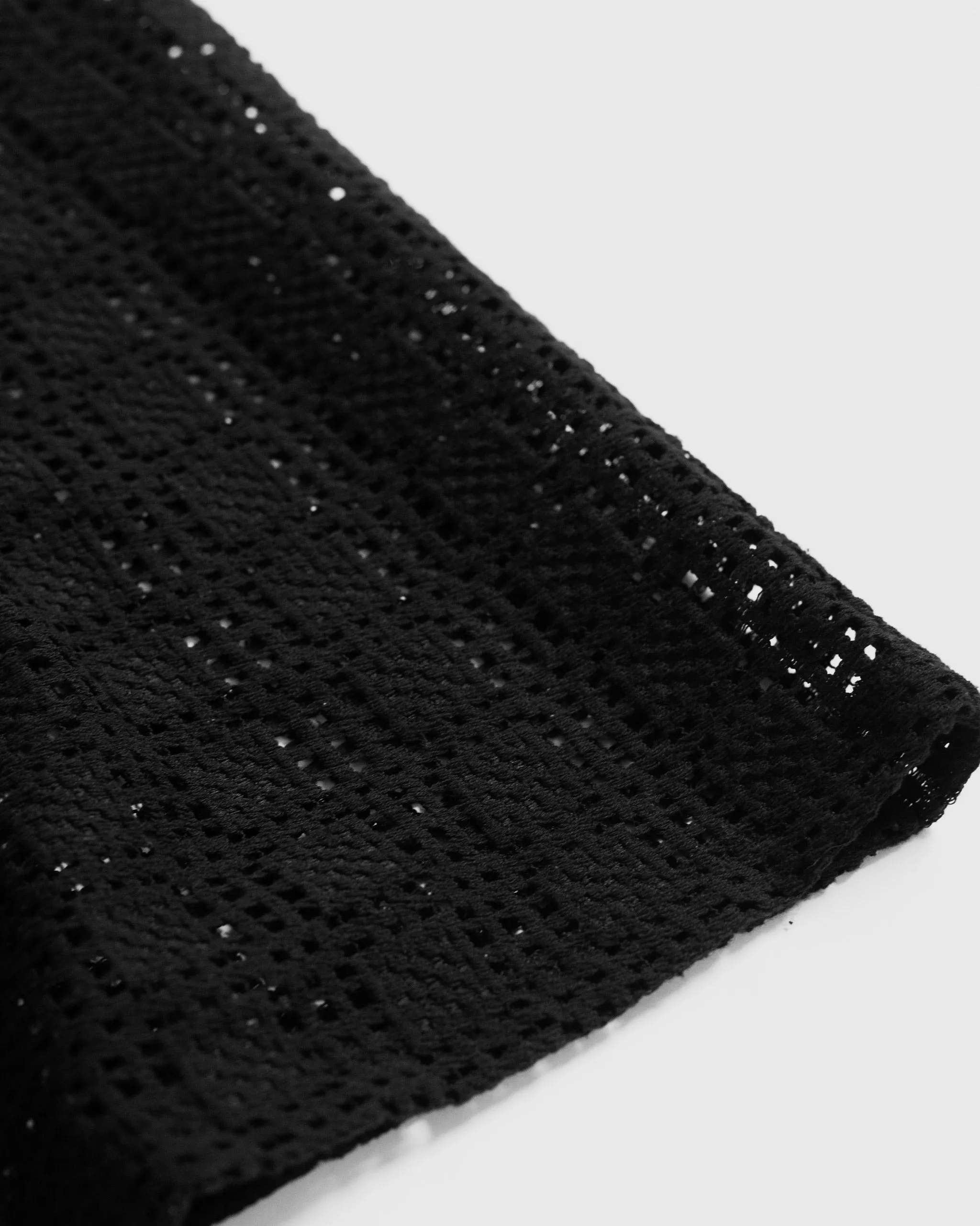 Black Lattice Tank Top sold by Bather product image thumbnail 4