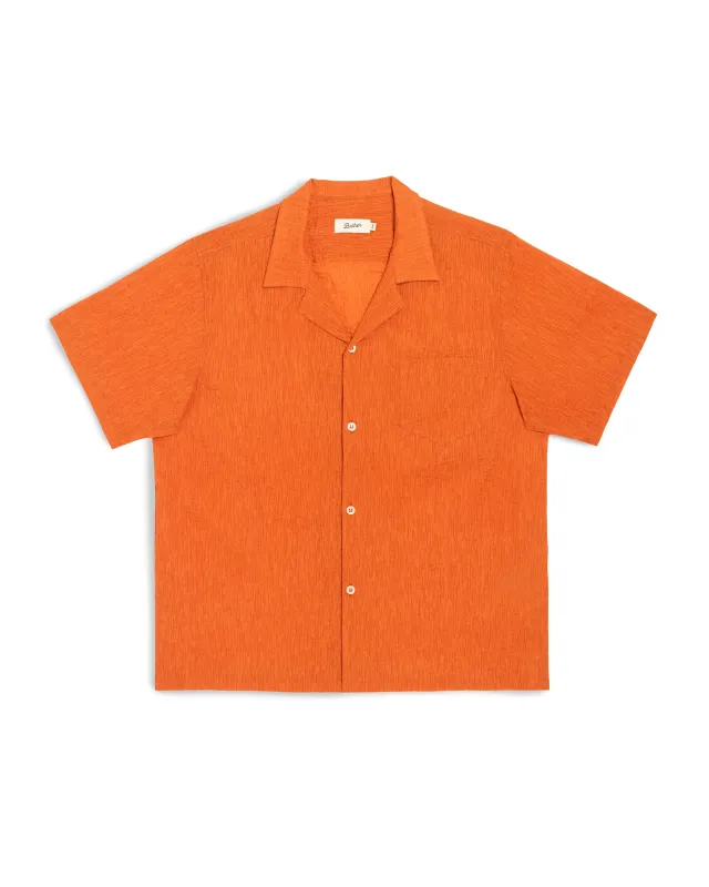 Cantaloupe Ripple Camp Shirt made by Bather
