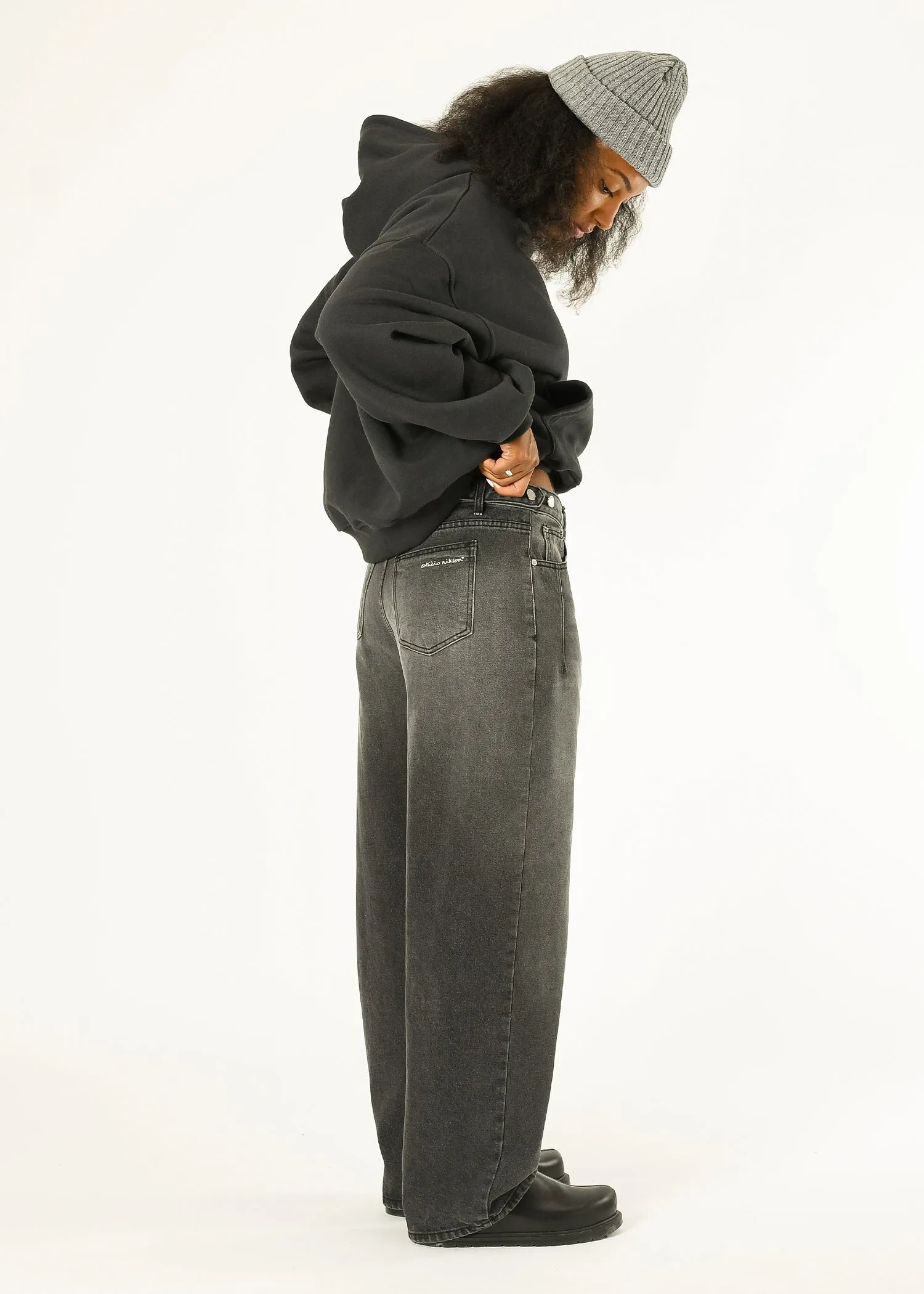 Side-button Denim Jeans sold by Estudio Niksen product image thumbnail 4