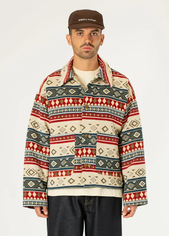 Jacquard Pattern Jacket made by Estudio Niksen