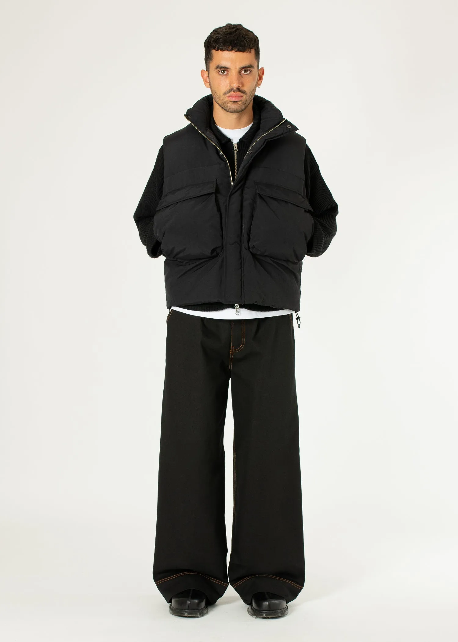 Big Hem Denim Jeans sold by Estudio Niksen product image thumbnail 5