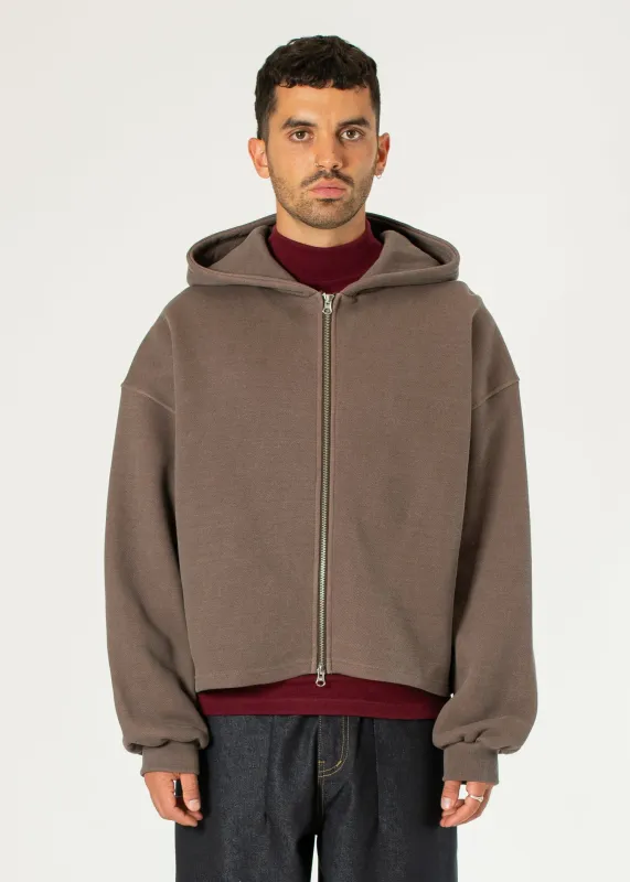 Boxy Zip-up Hoodie sold by Estudio Niksen