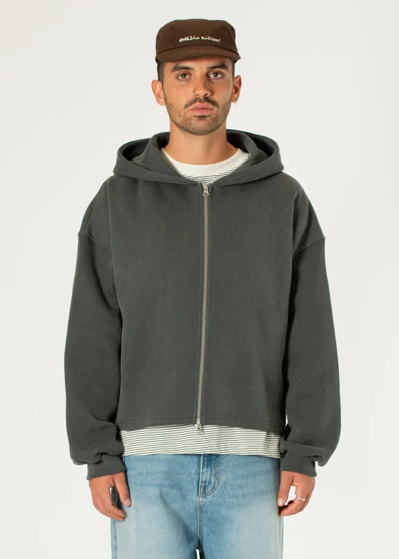 Boxy Zip-up Hoodie made by Estudio Niksen