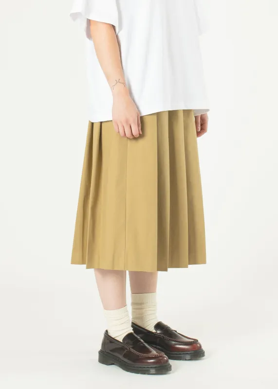 Pleated Cotton Skirt made by Estudio Niksen
