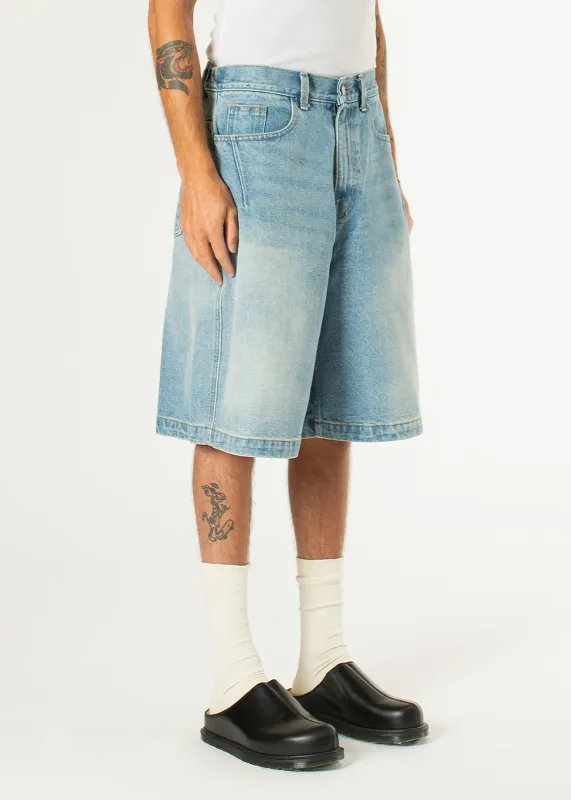 Half-dart Denim Shorts made by Estudio Niksen