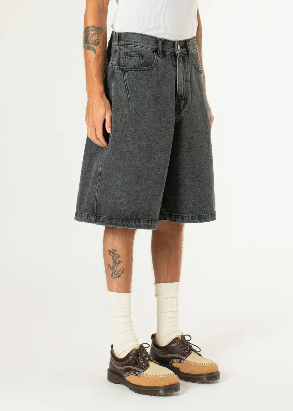 Half-dart Denim Shorts made by Estudio Niksen