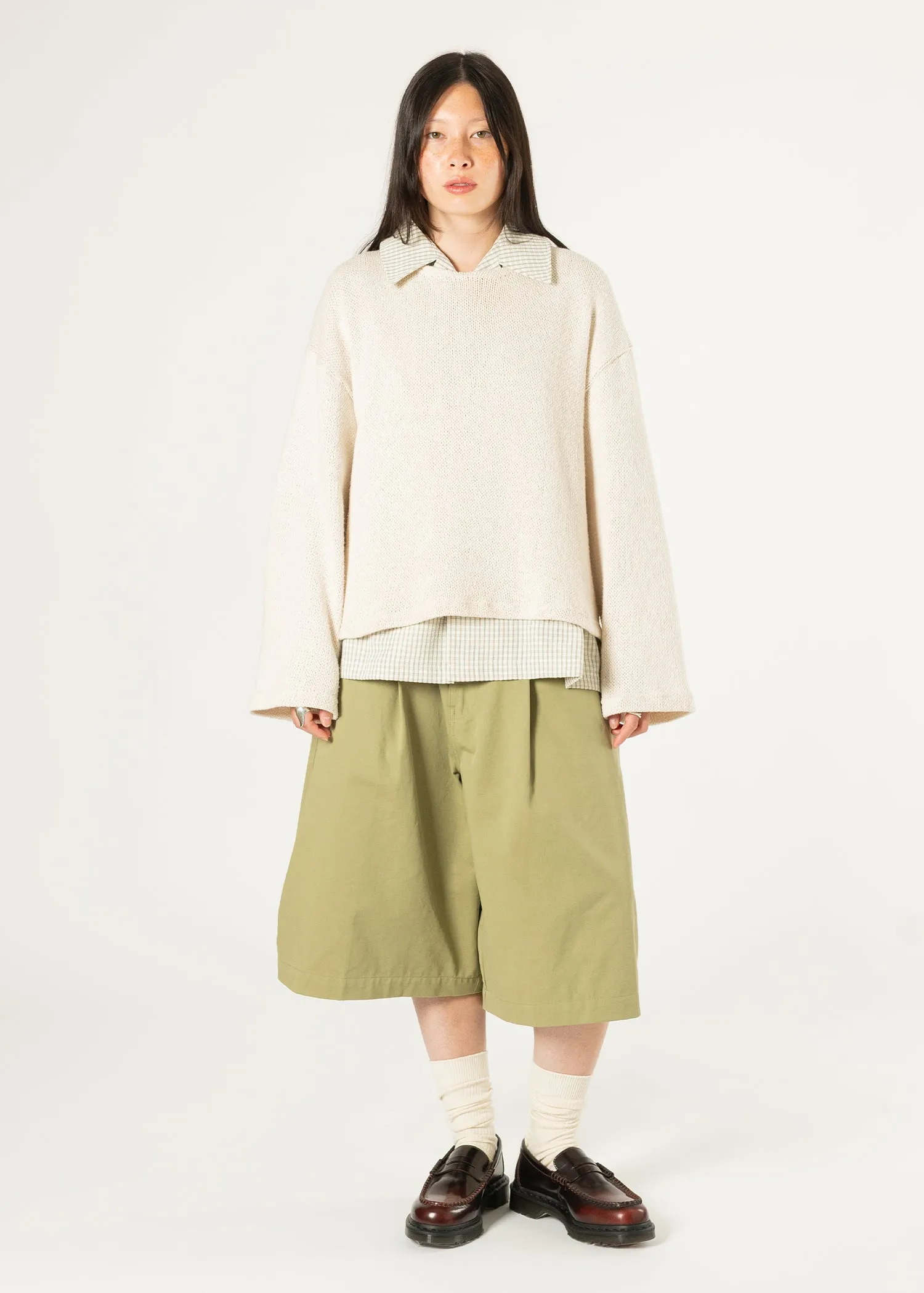 Pintuck Wide Shorts sold by Estudio Niksen product image thumbnail 2