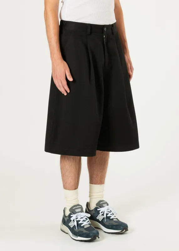 Pintuck Wide Shorts made by Estudio Niksen