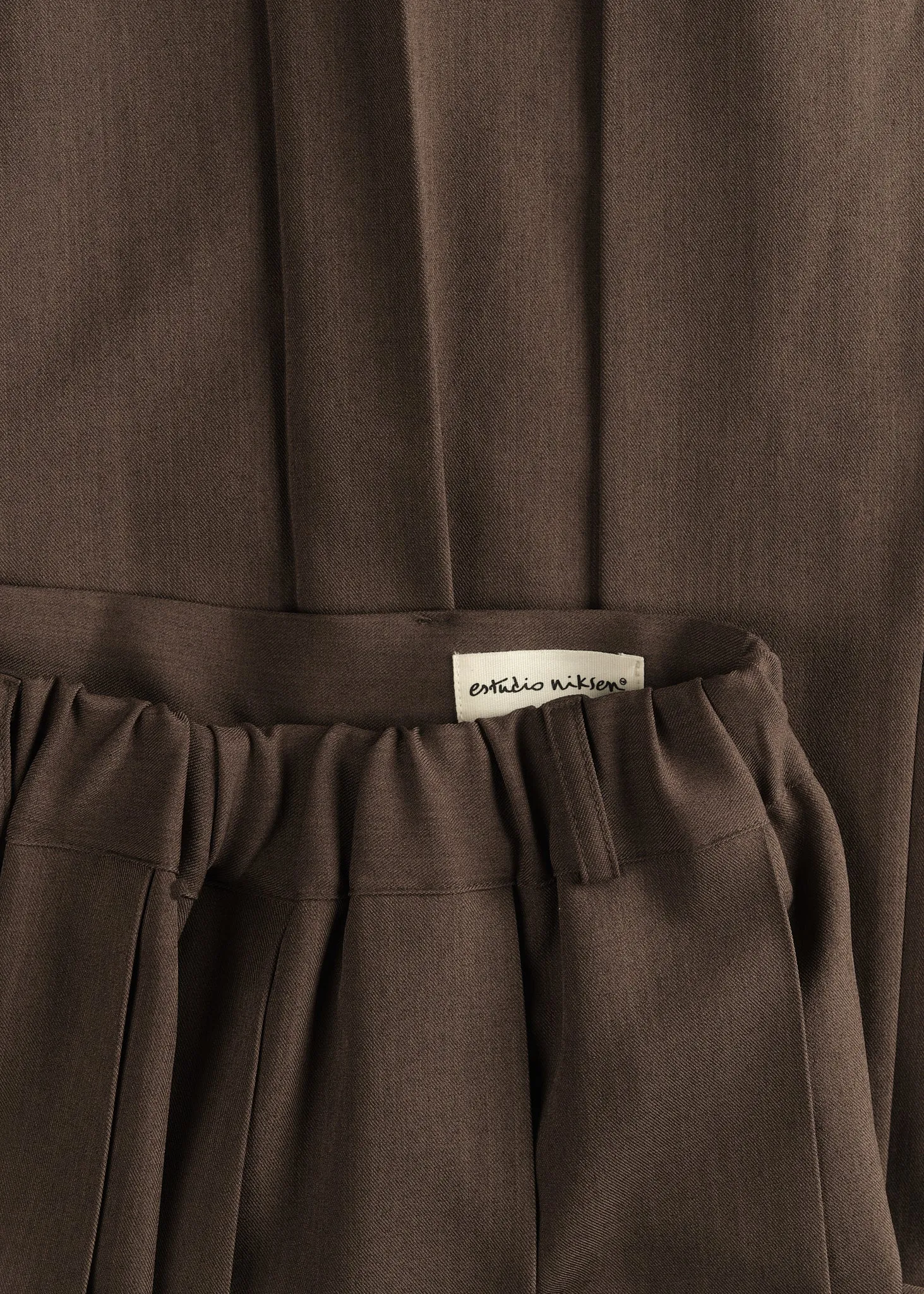 Pleated Wide Skirt sold by Estudio Niksen product image thumbnail 5