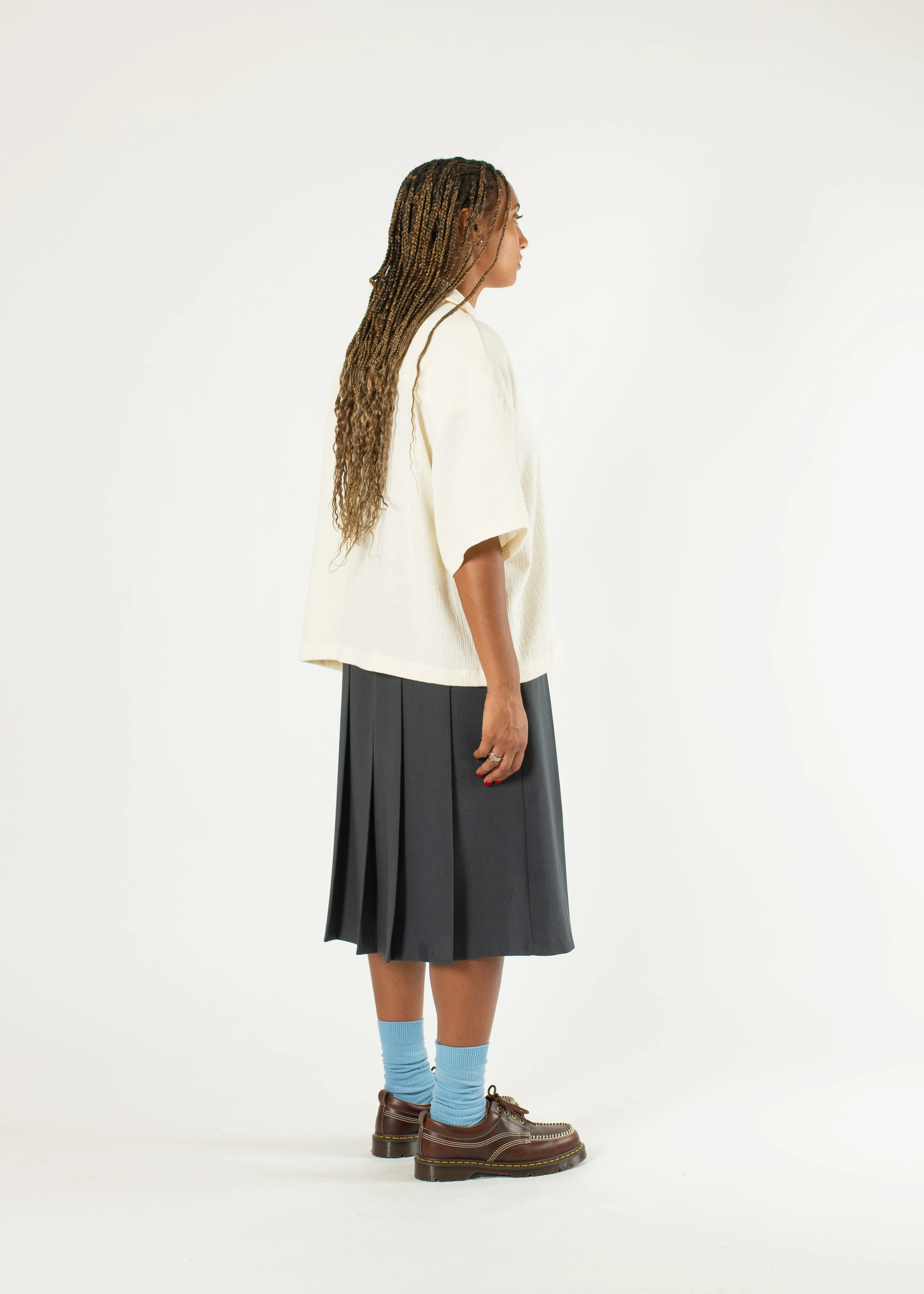 Pleated Wide Skirt sold by Estudio Niksen product image thumbnail 5