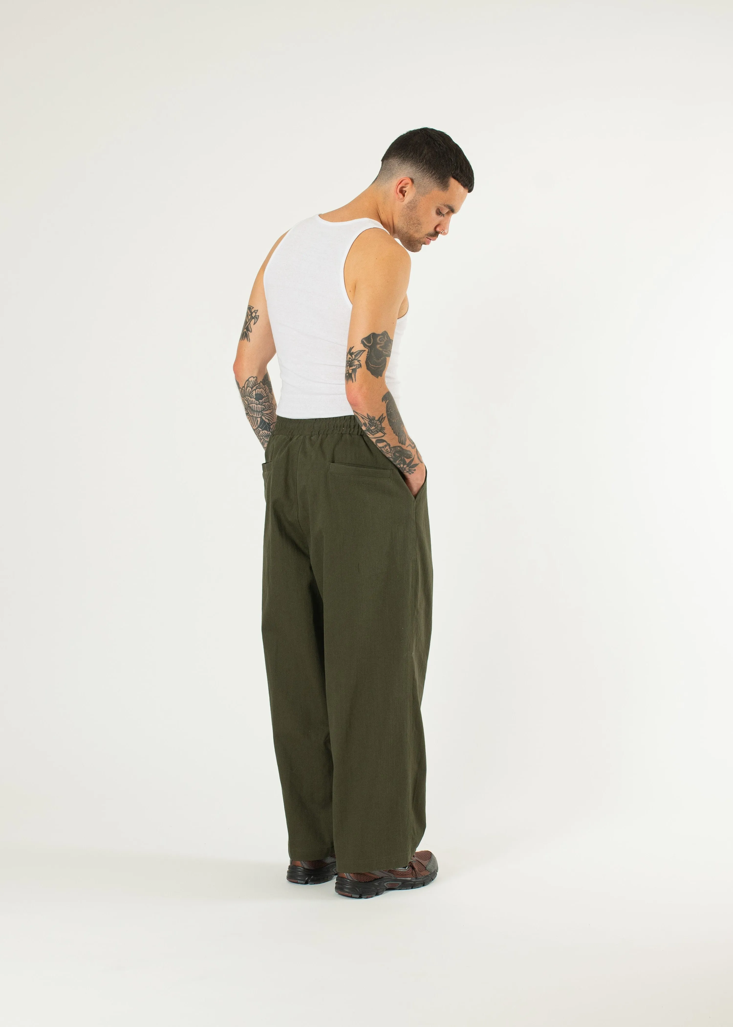 Pintuck Balloon Trousers sold by Estudio Niksen product image thumbnail 3