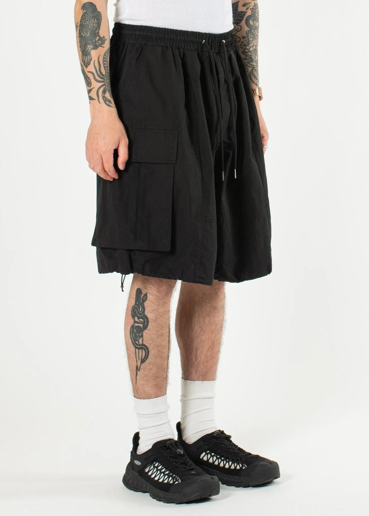 Ripstop Balloon Cargo Shorts sold by Estudio Niksen