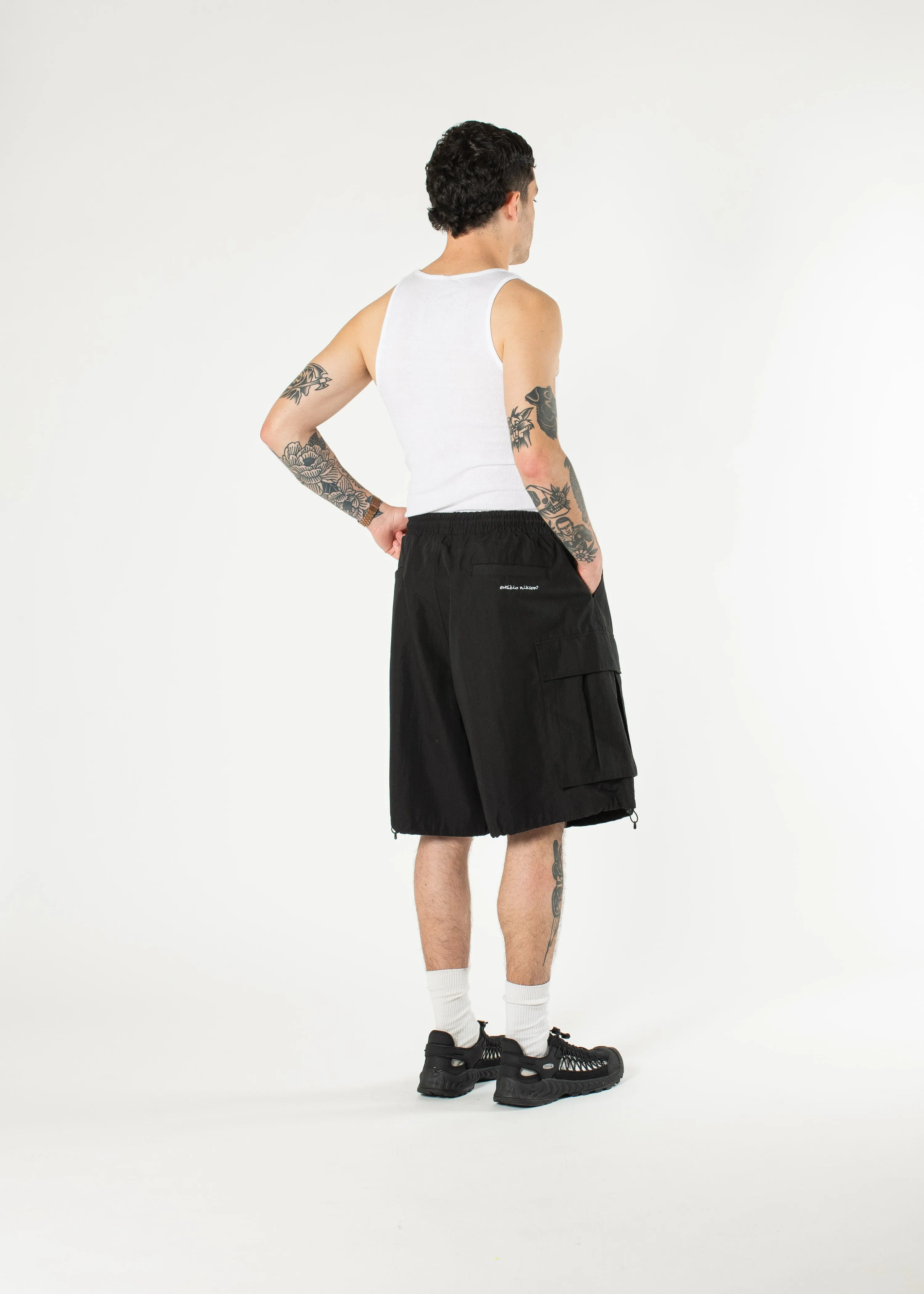 Ripstop Balloon Cargo Shorts sold by Estudio Niksen product image thumbnail 3