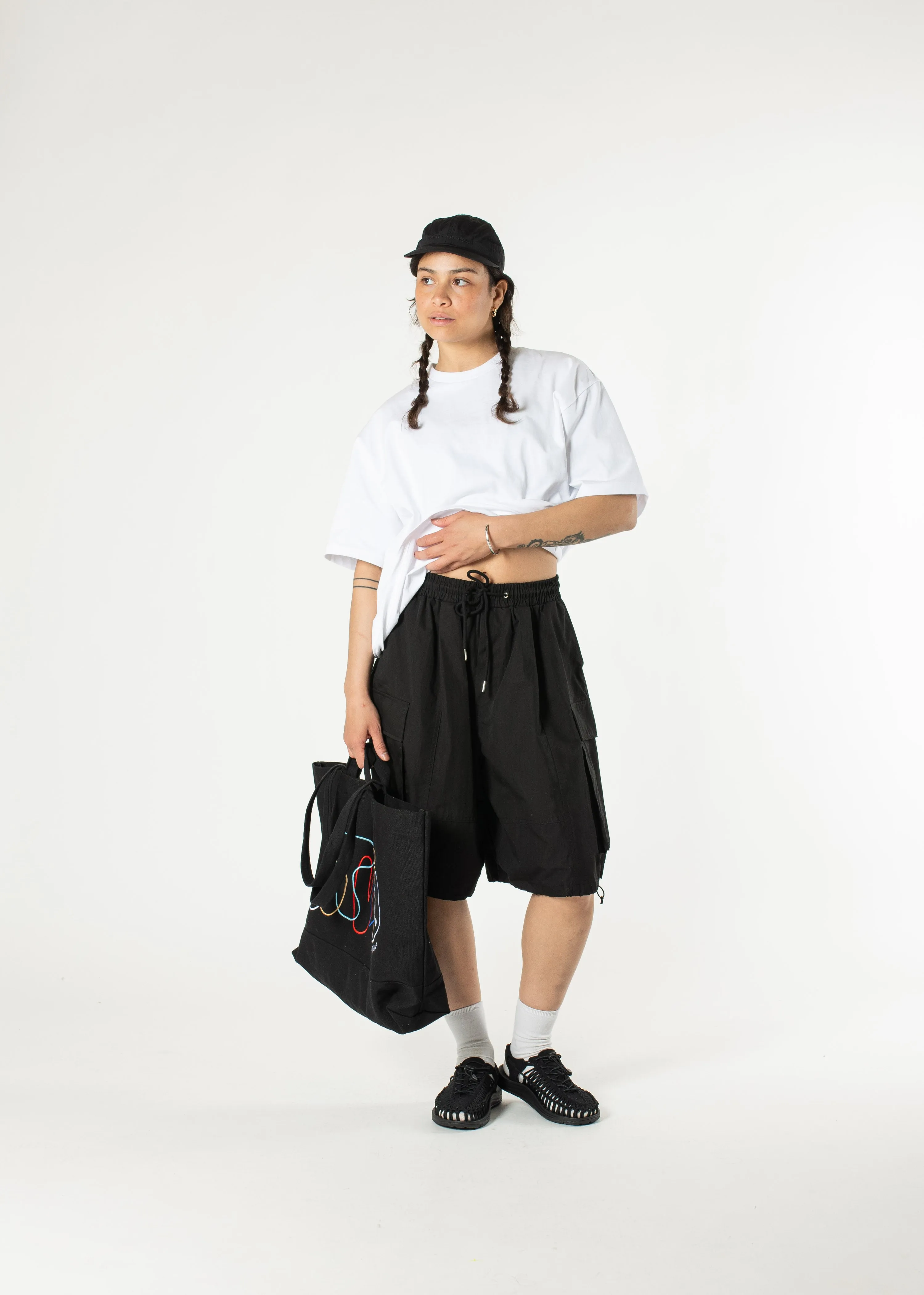 Ripstop Balloon Cargo Shorts sold by Estudio Niksen product image thumbnail 2