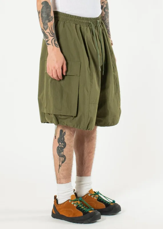 Ripstop Balloon Cargo Shorts made by Estudio Niksen