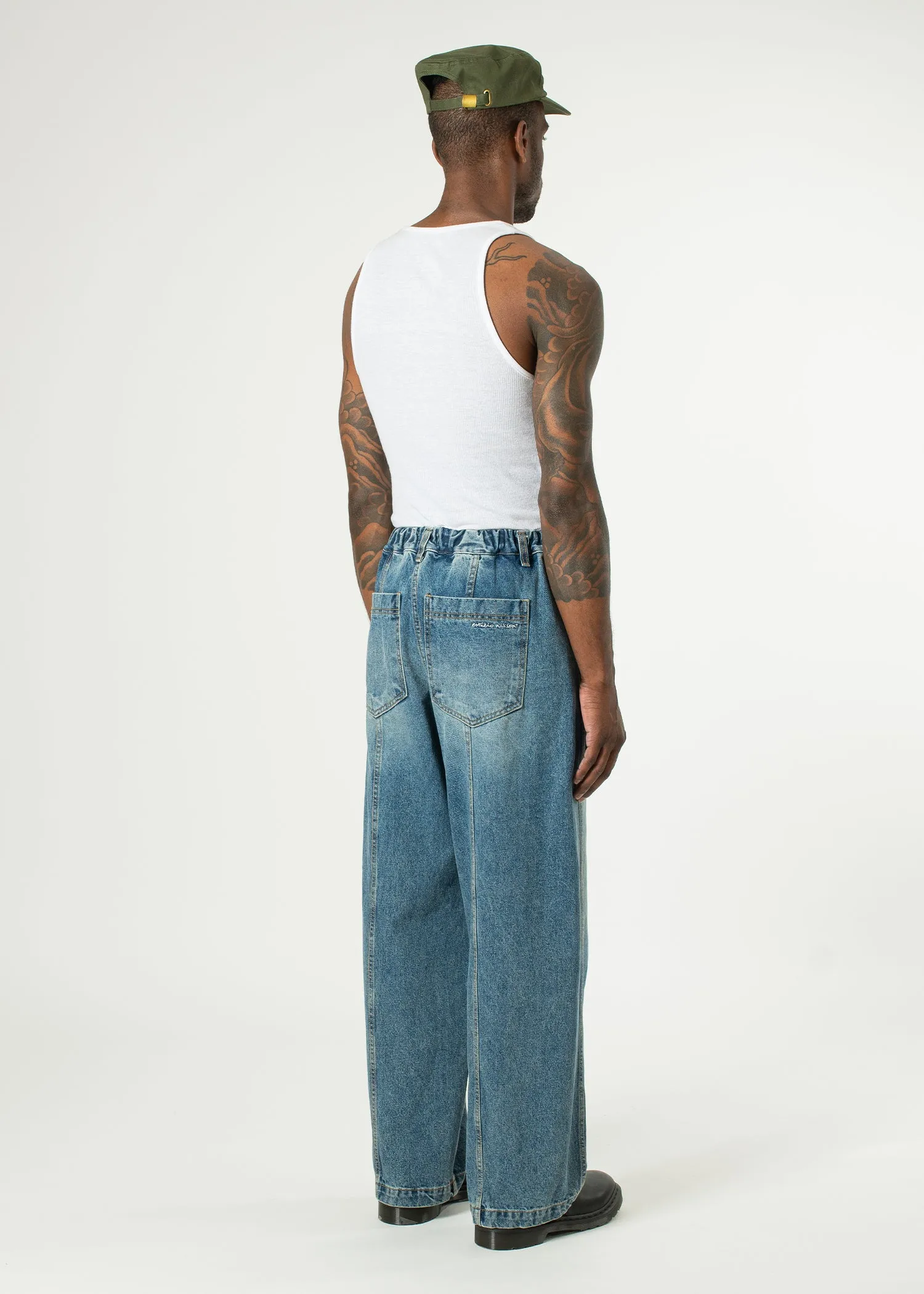 In-stitch Denim Jeans sold by Estudio Niksen product image thumbnail 5