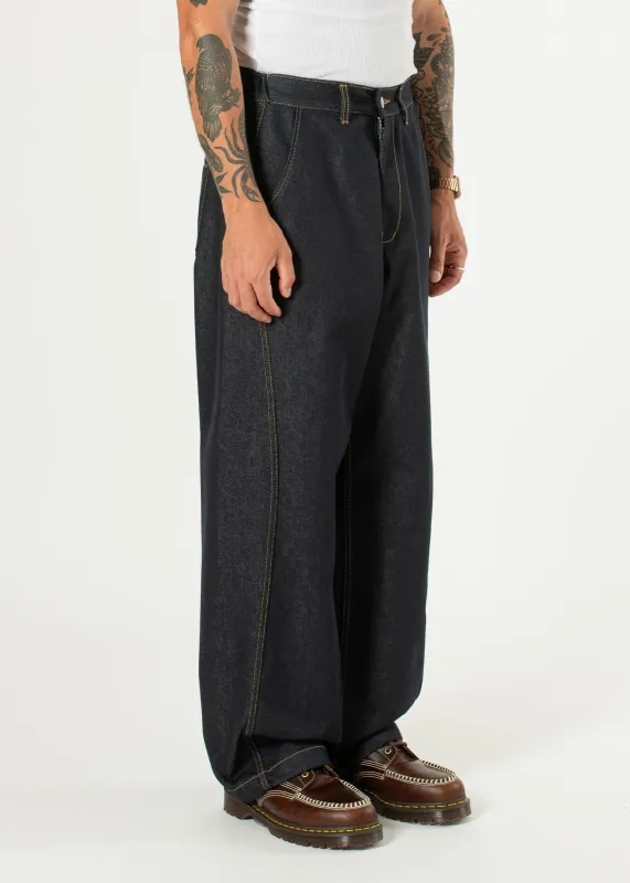 Raw Denim In-stitch Jeans sold by Estudio Niksen