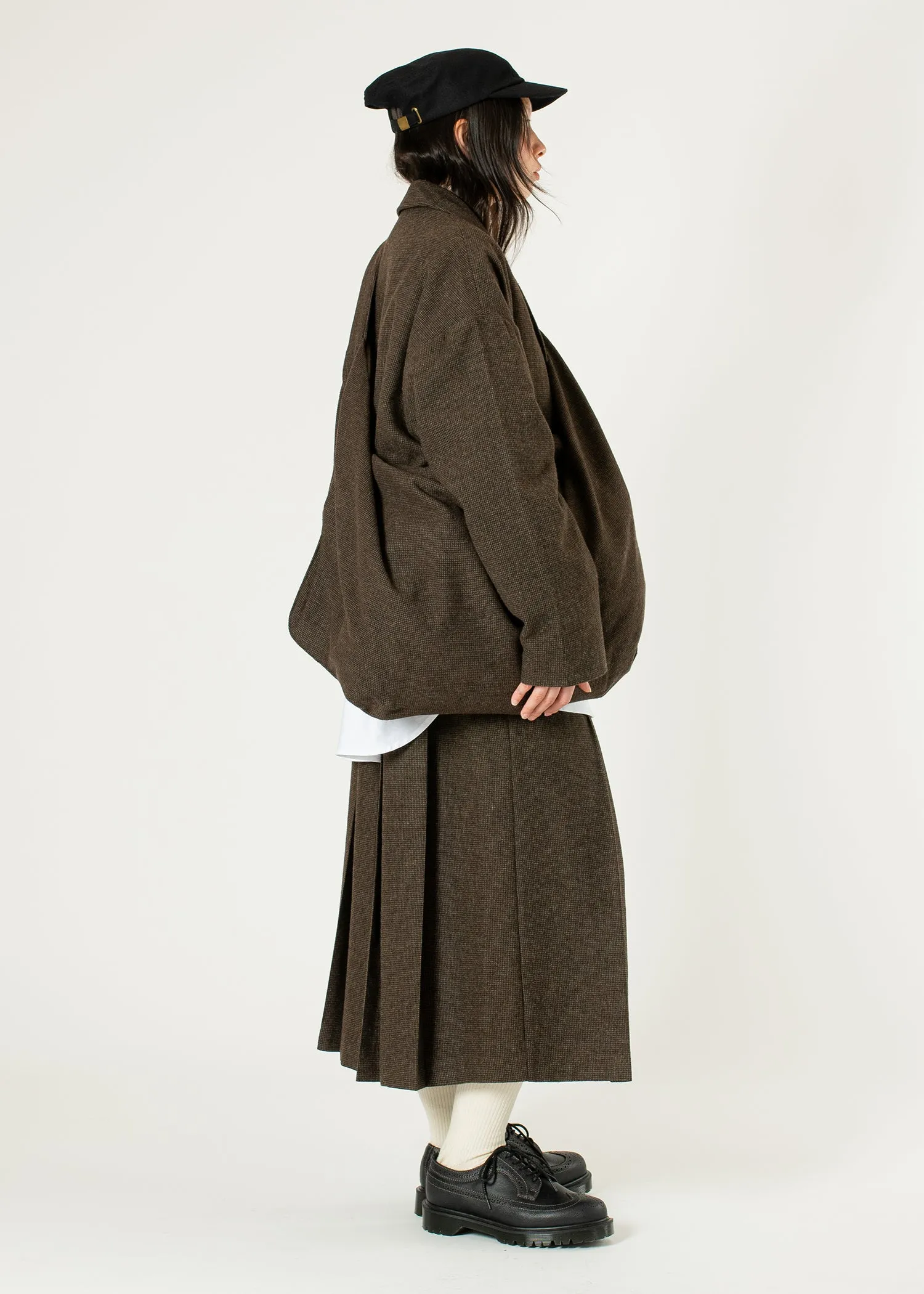 Pleated Suit Skirt sold by Estudio Niksen product image thumbnail 4