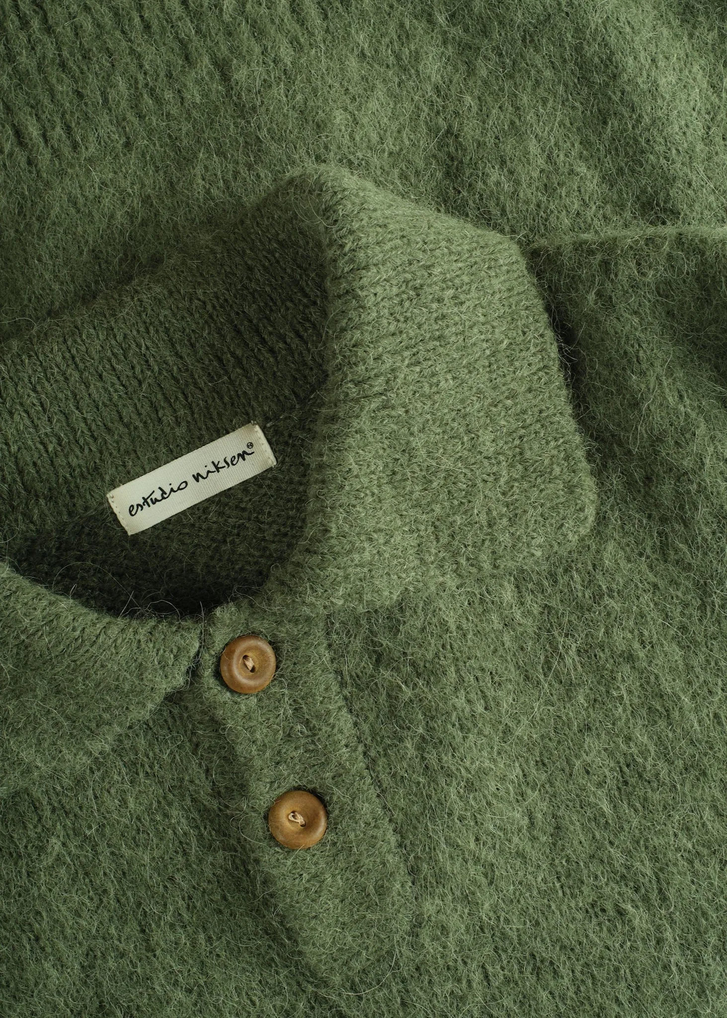 Alpaca Polo Sweater sold by Estudio Niksen product image thumbnail 5