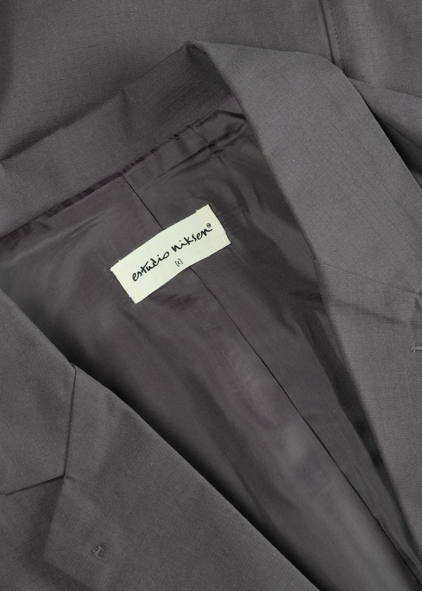 Ripstop Suit Jacket sold by Estudio Niksen product image thumbnail 5