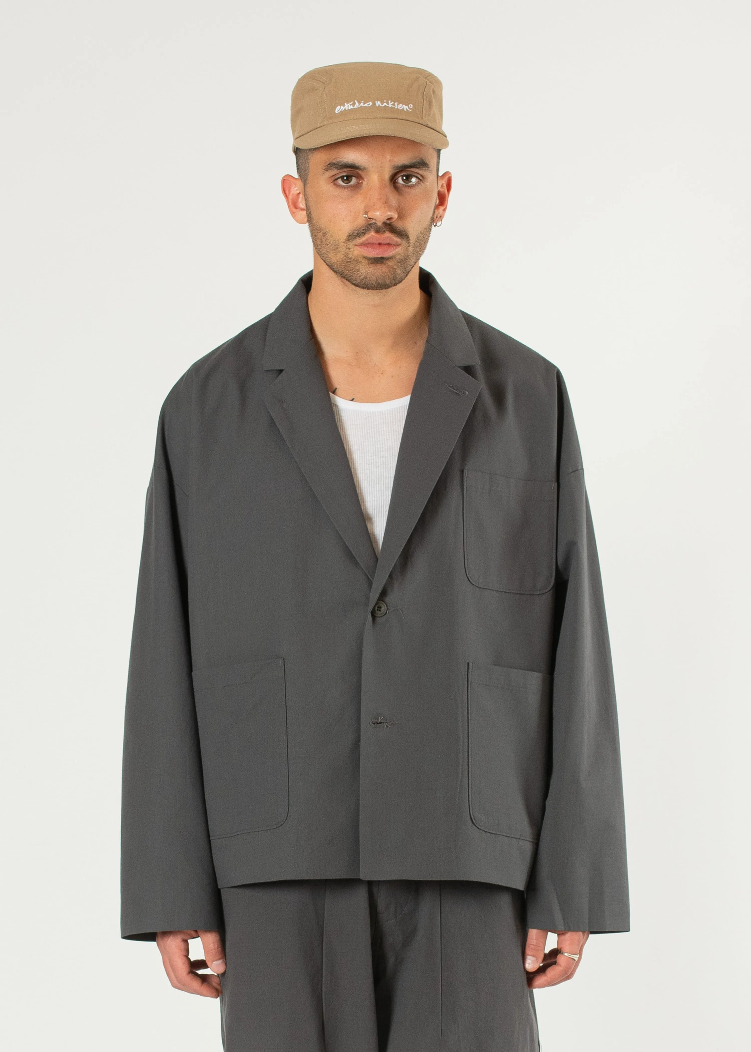Ripstop Suit Jacket sold by Estudio Niksen