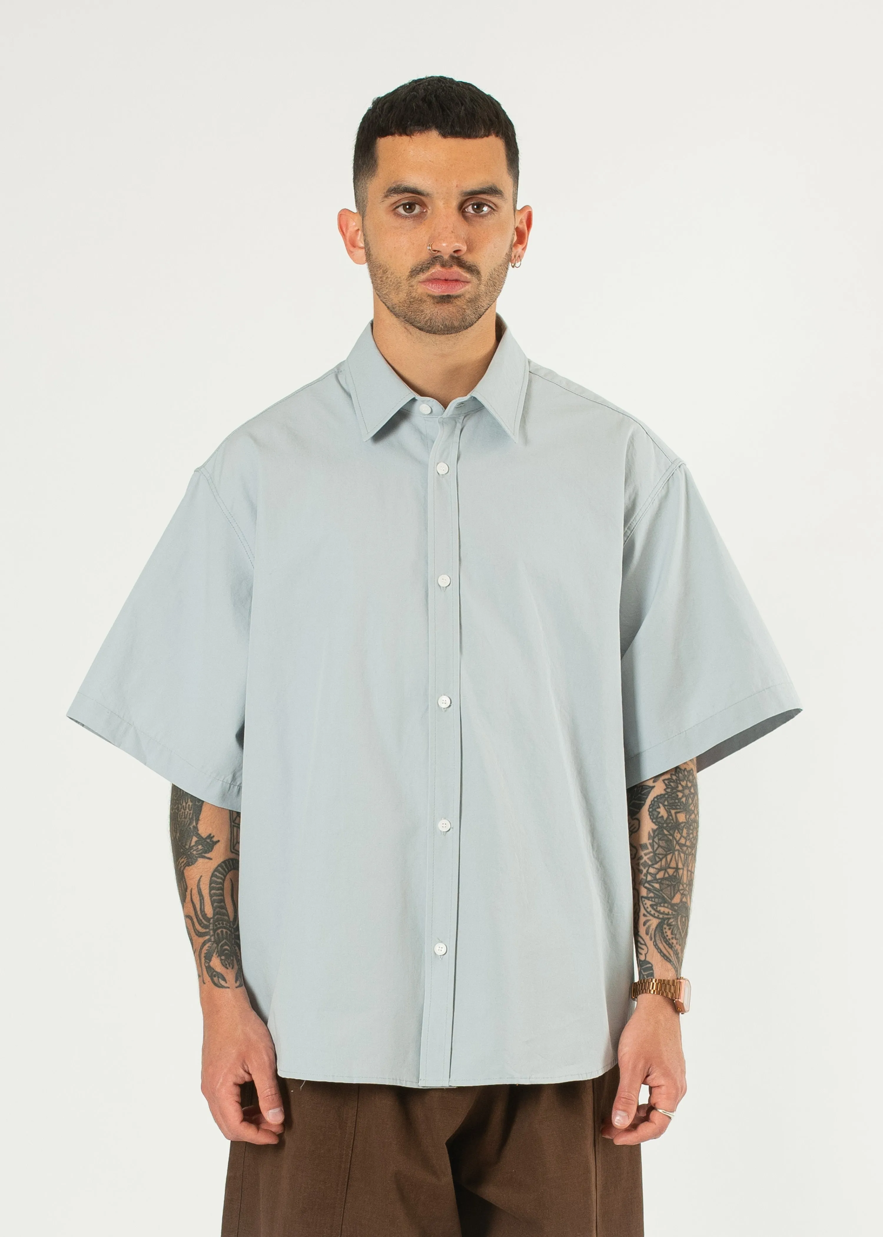 Shortsleeve Wide Shirt sold by Estudio Niksen