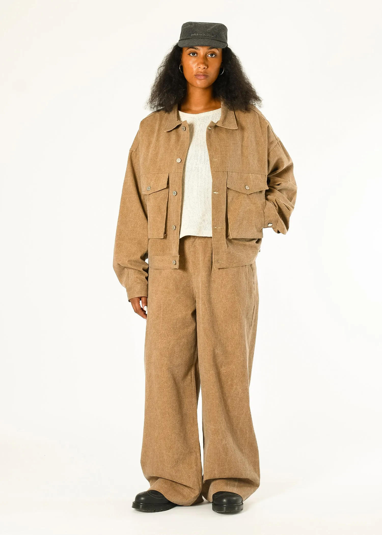 Boxy Denim Trucker sold by Estudio Niksen product image thumbnail 2