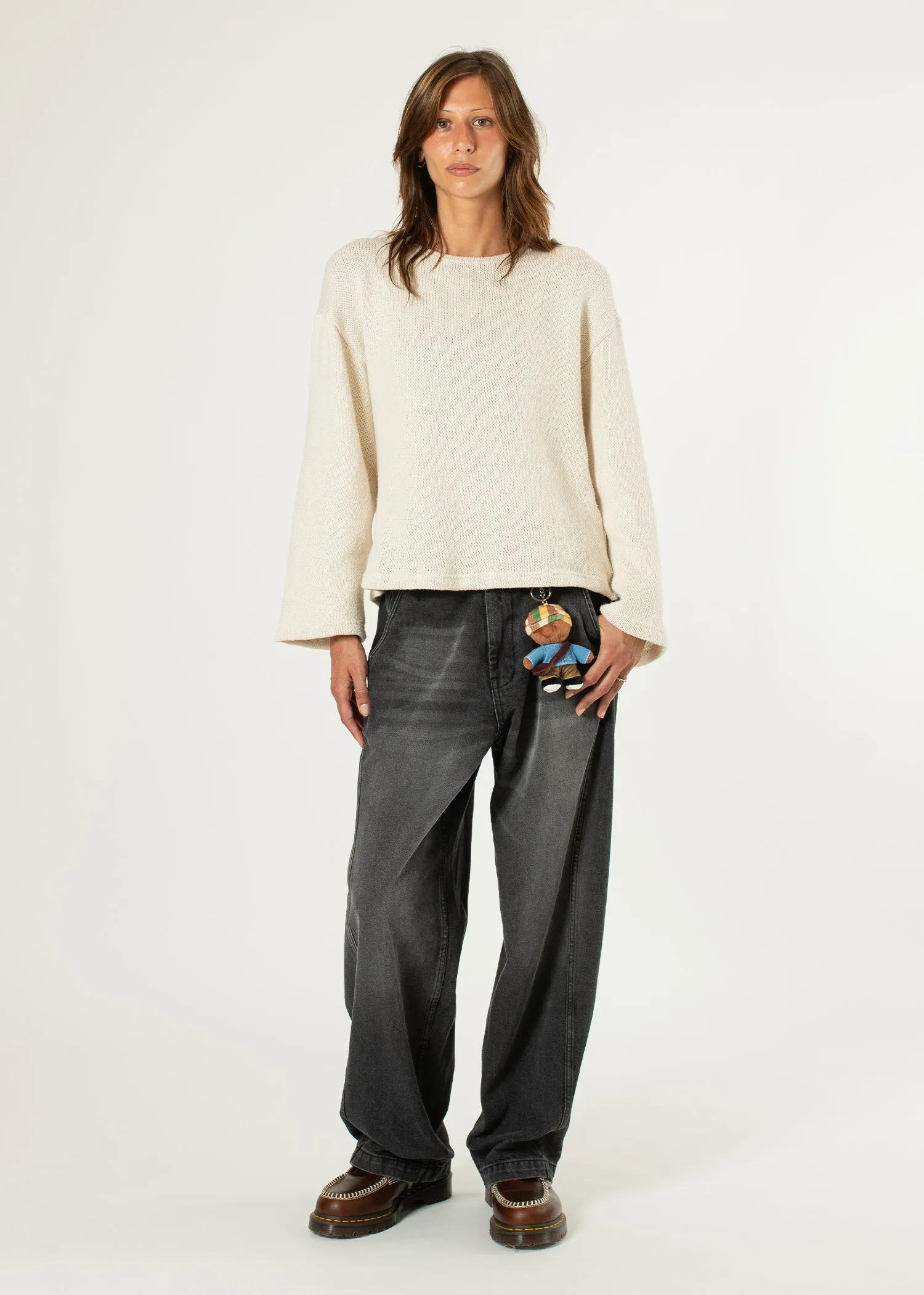 Crochet Boxy Sweater sold by Estudio Niksen product image thumbnail 2
