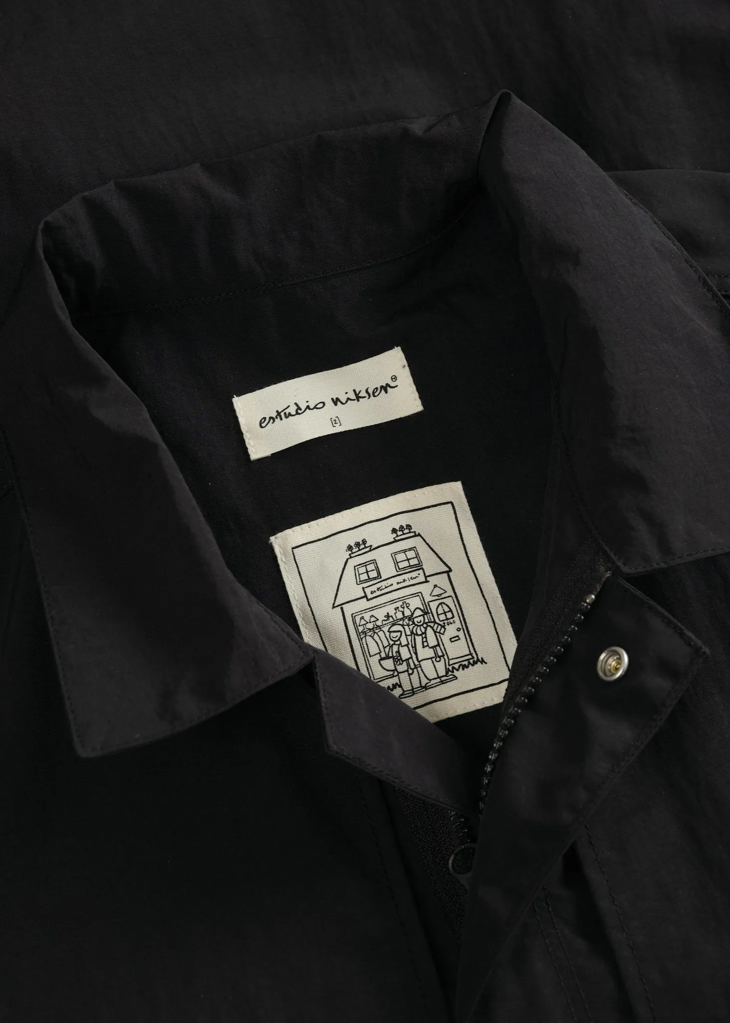 Back-vent Field Jacket sold by Estudio Niksen product image thumbnail 5