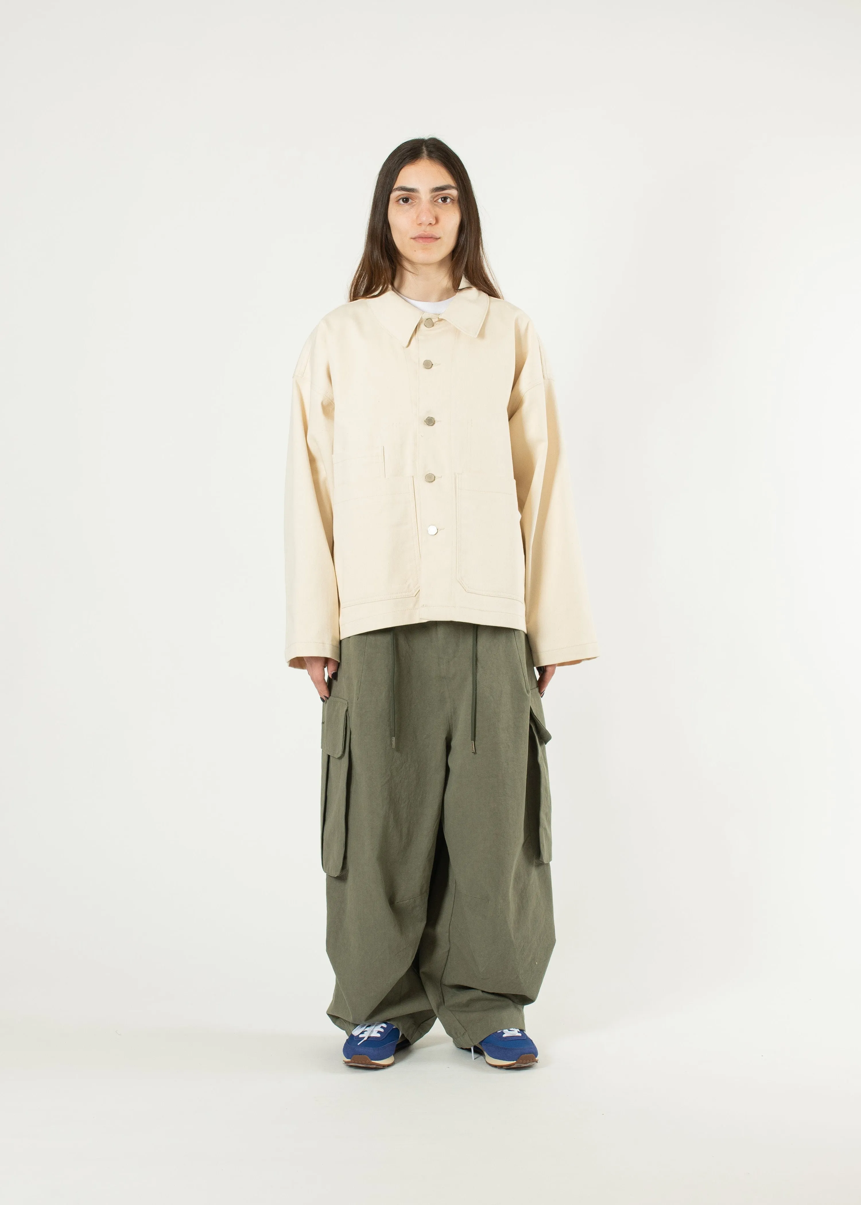 Three-pocket Chore Jacket sold by Estudio Niksen product image thumbnail 2