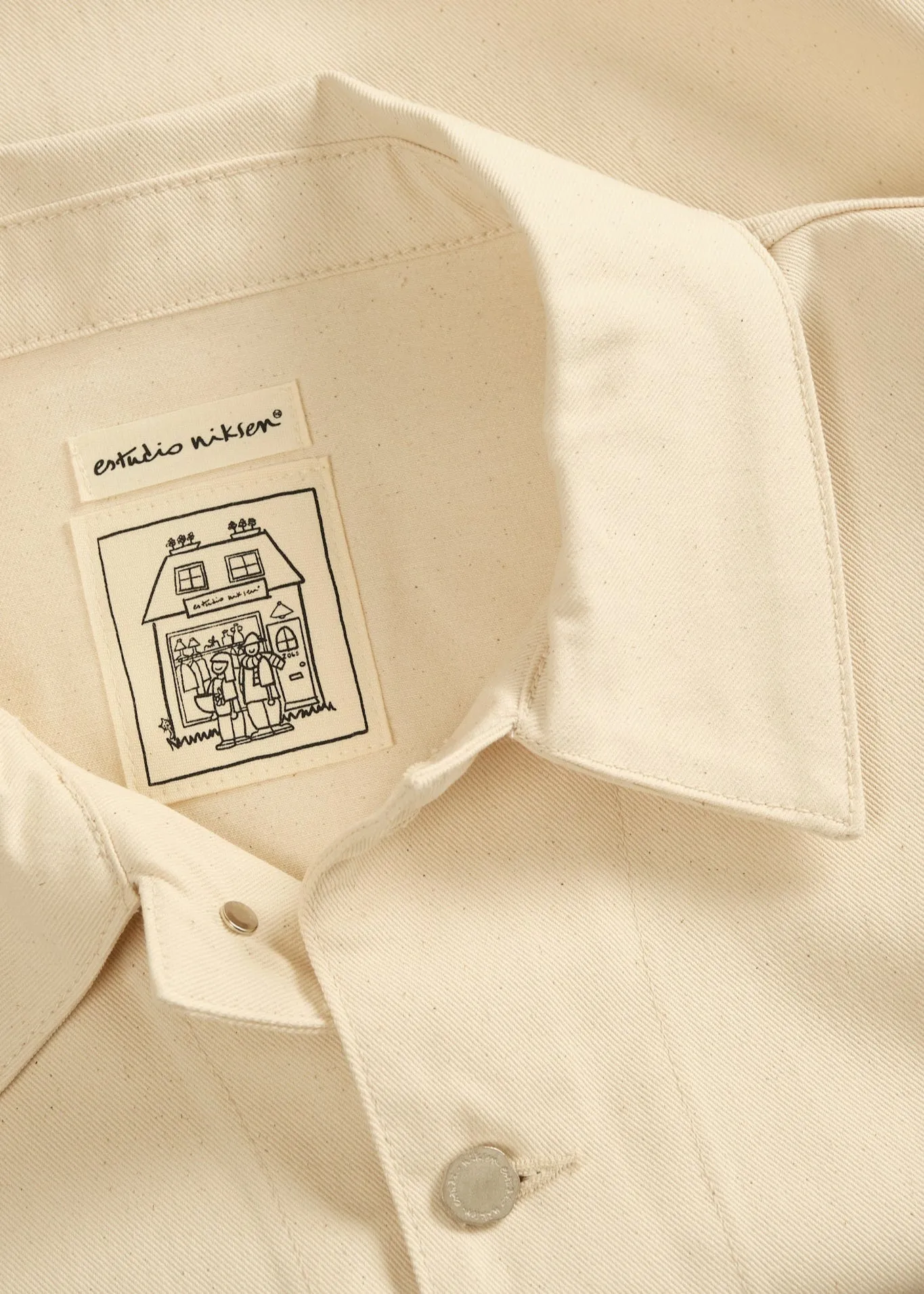 Three-pocket Chore Jacket sold by Estudio Niksen product image thumbnail 5