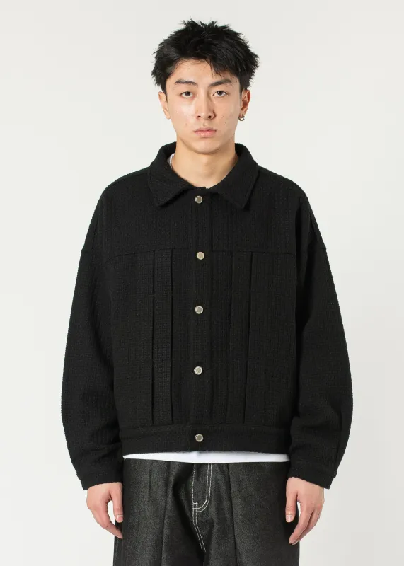 Pleated Boxy Jacket made by Estudio Niksen