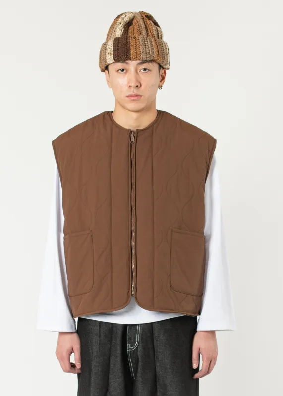 Reversible Nylon/Fleece Vest made by Estudio Niksen