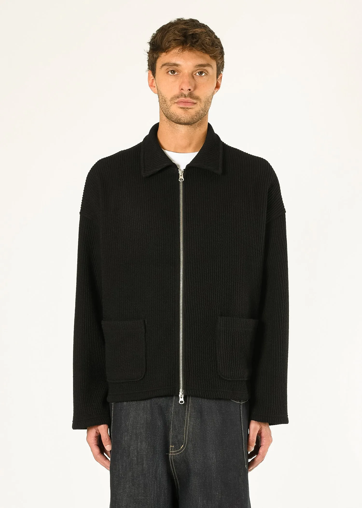 Double-zip Pocket Sweater sold by Estudio Niksen