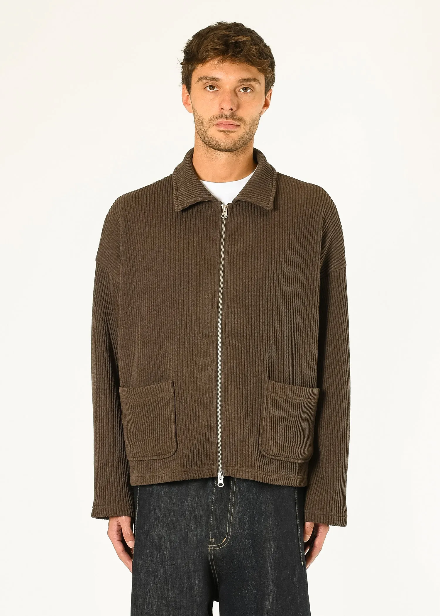 Double-zip Pocket Sweater sold by Estudio Niksen