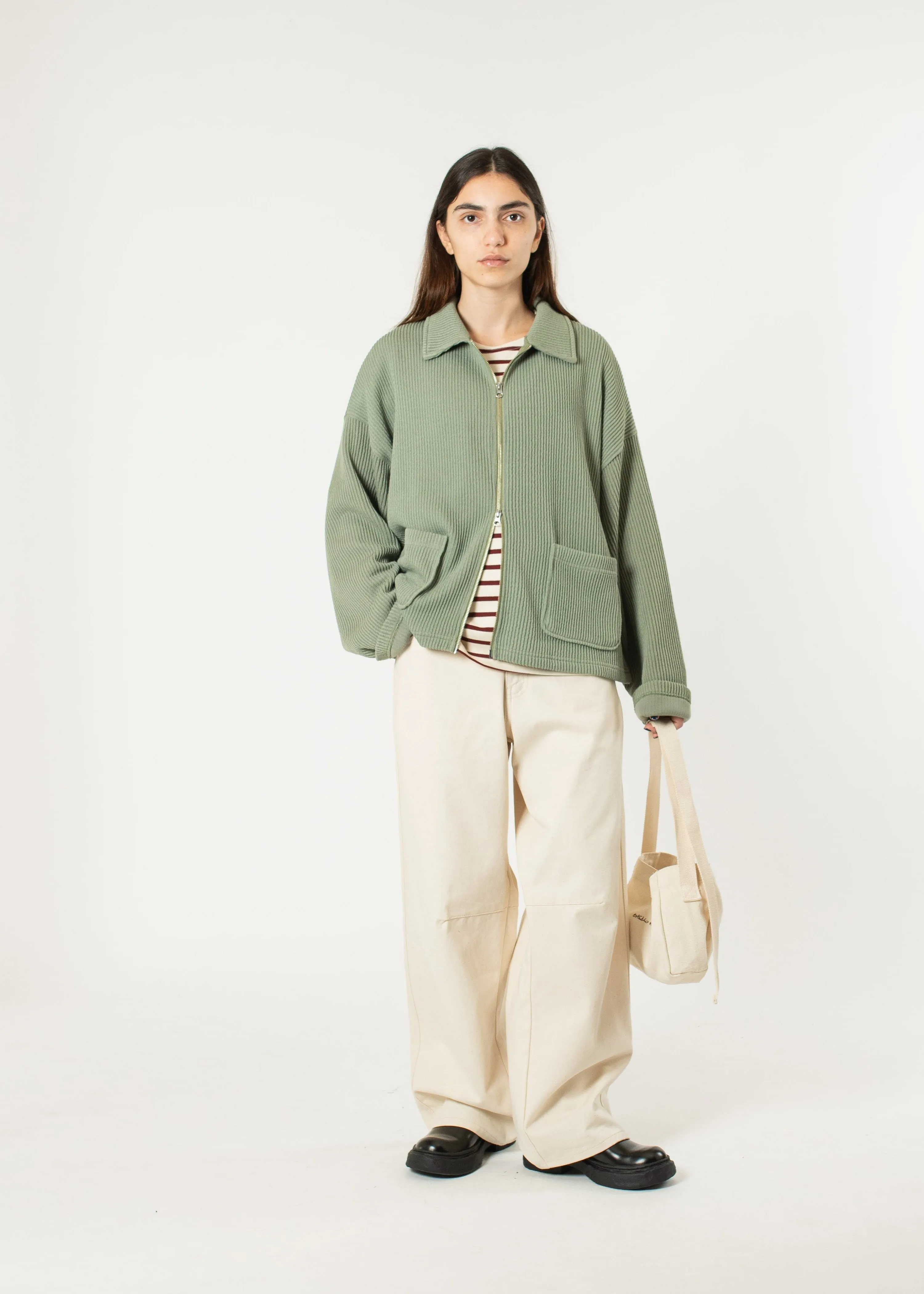 Double-zip Pocket Sweater sold by Estudio Niksen product image thumbnail 2