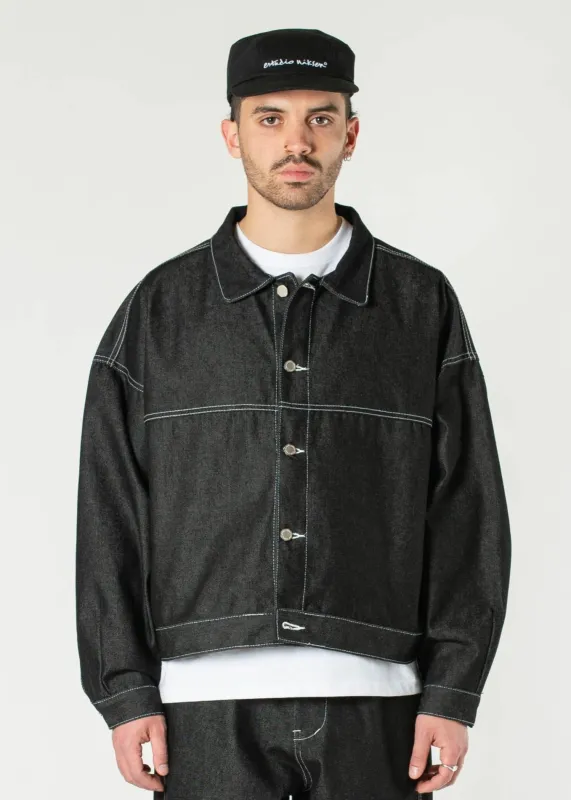 Raw Denim In-stitch Jacket made by Estudio Niksen