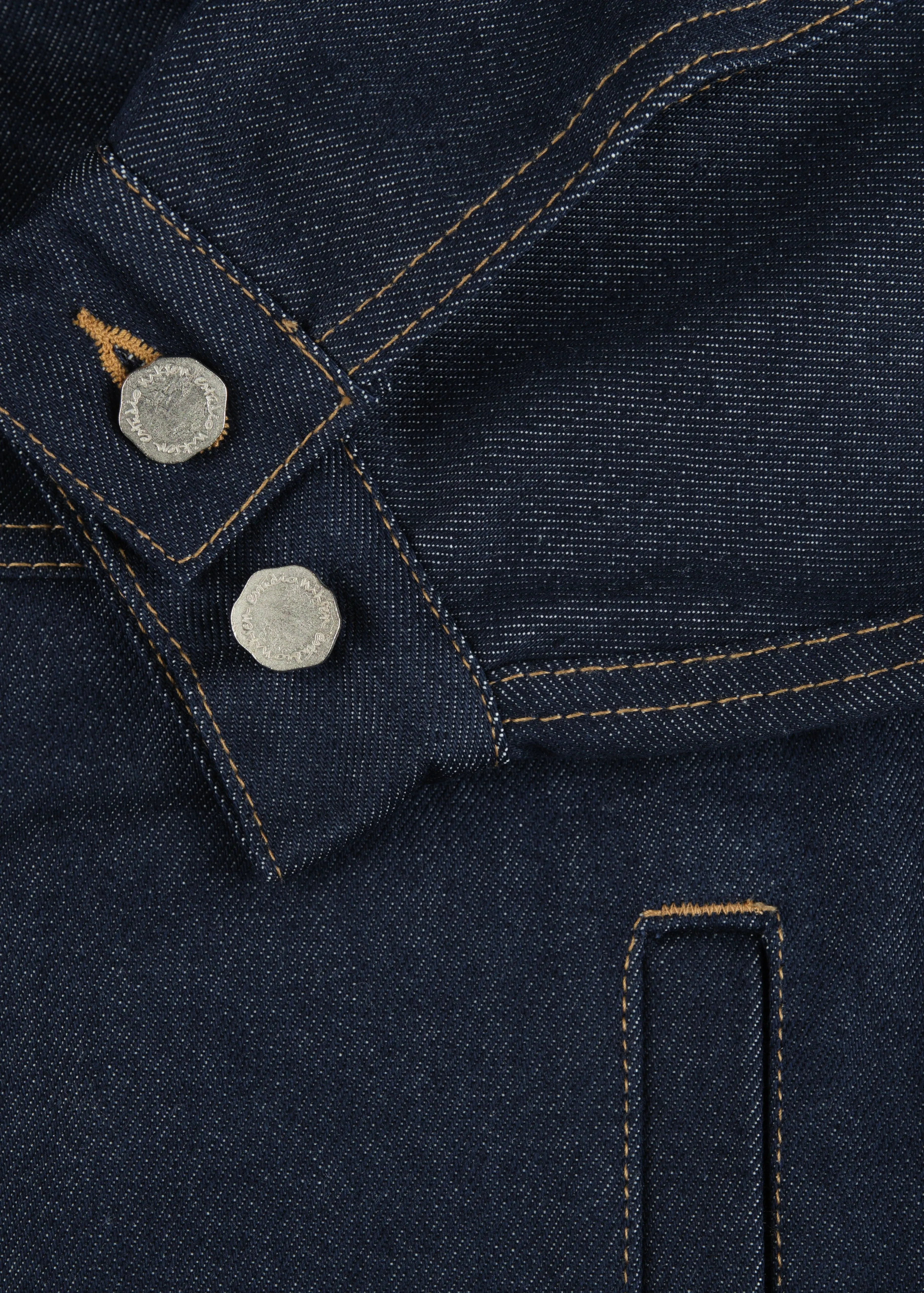 Raw Denim In-stitch Jacket sold by Estudio Niksen product image thumbnail 5