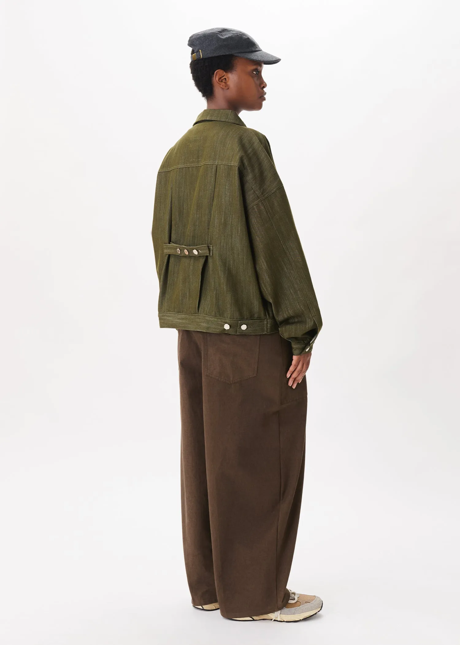 Back-strap Pleated Trucker sold by Estudio Niksen product image thumbnail 4