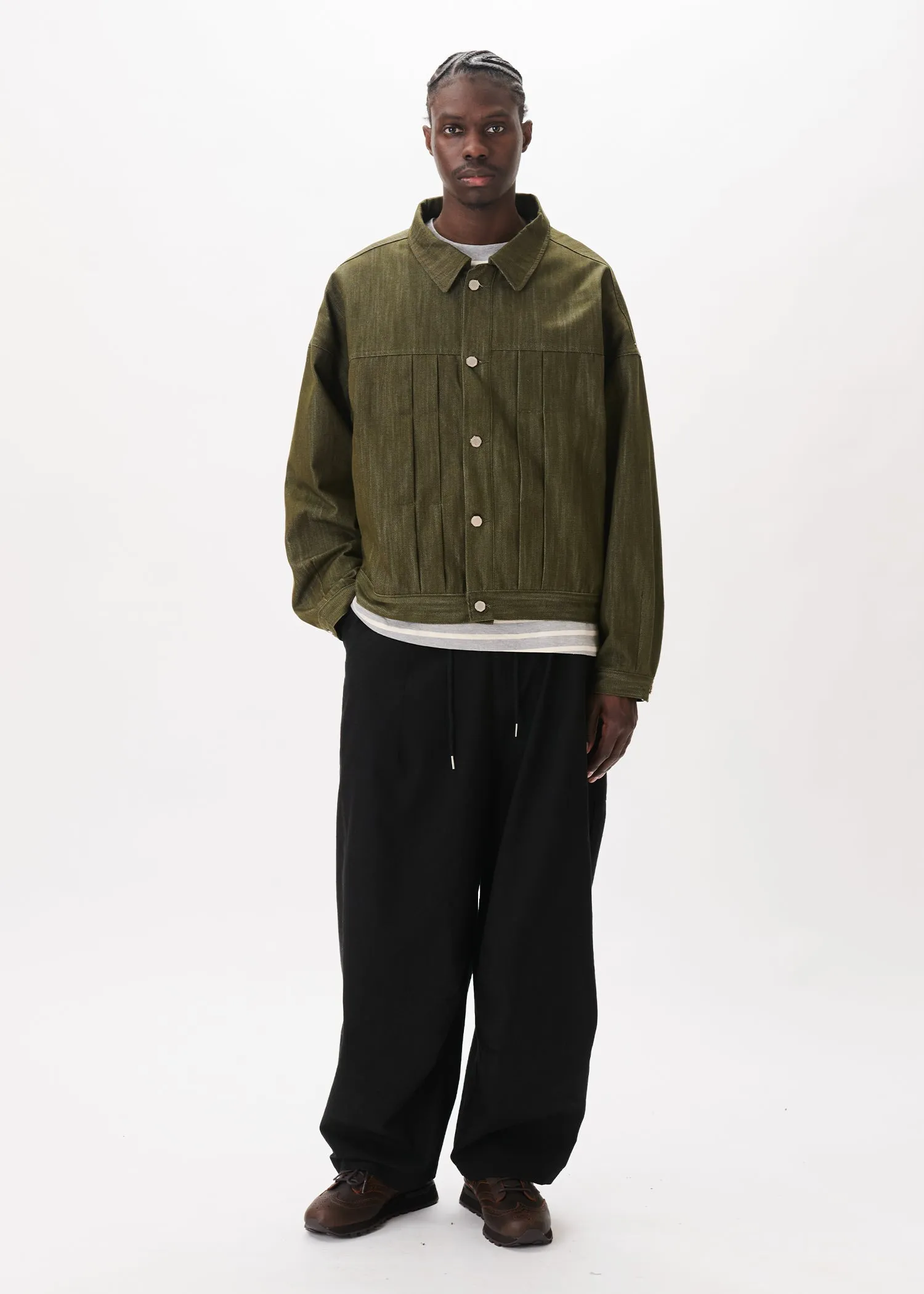 Back-strap Pleated Trucker sold by Estudio Niksen product image thumbnail 3