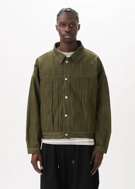 Back-strap Pleated Trucker made by Estudio Niksen