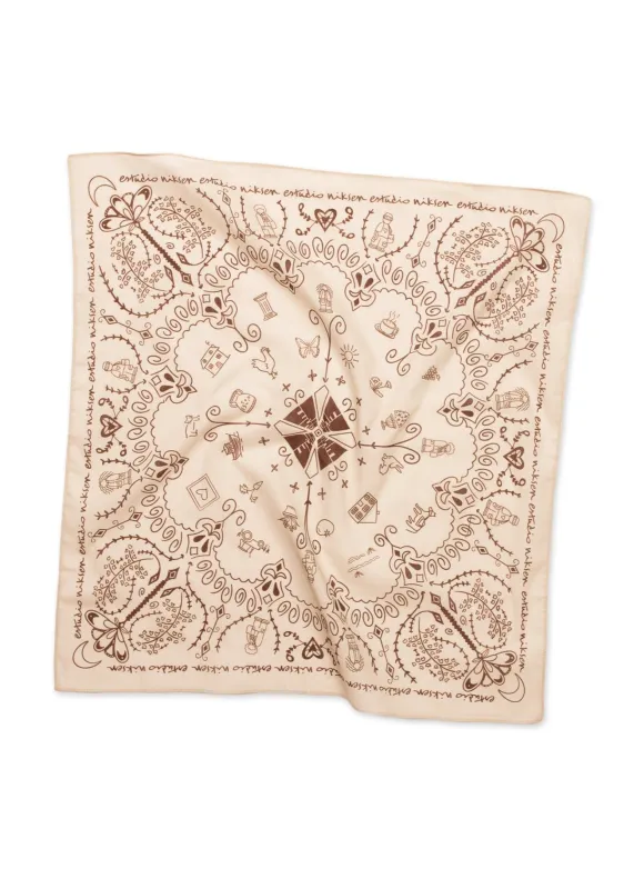 Niksen Doodle Bandana made by Estudio Niksen