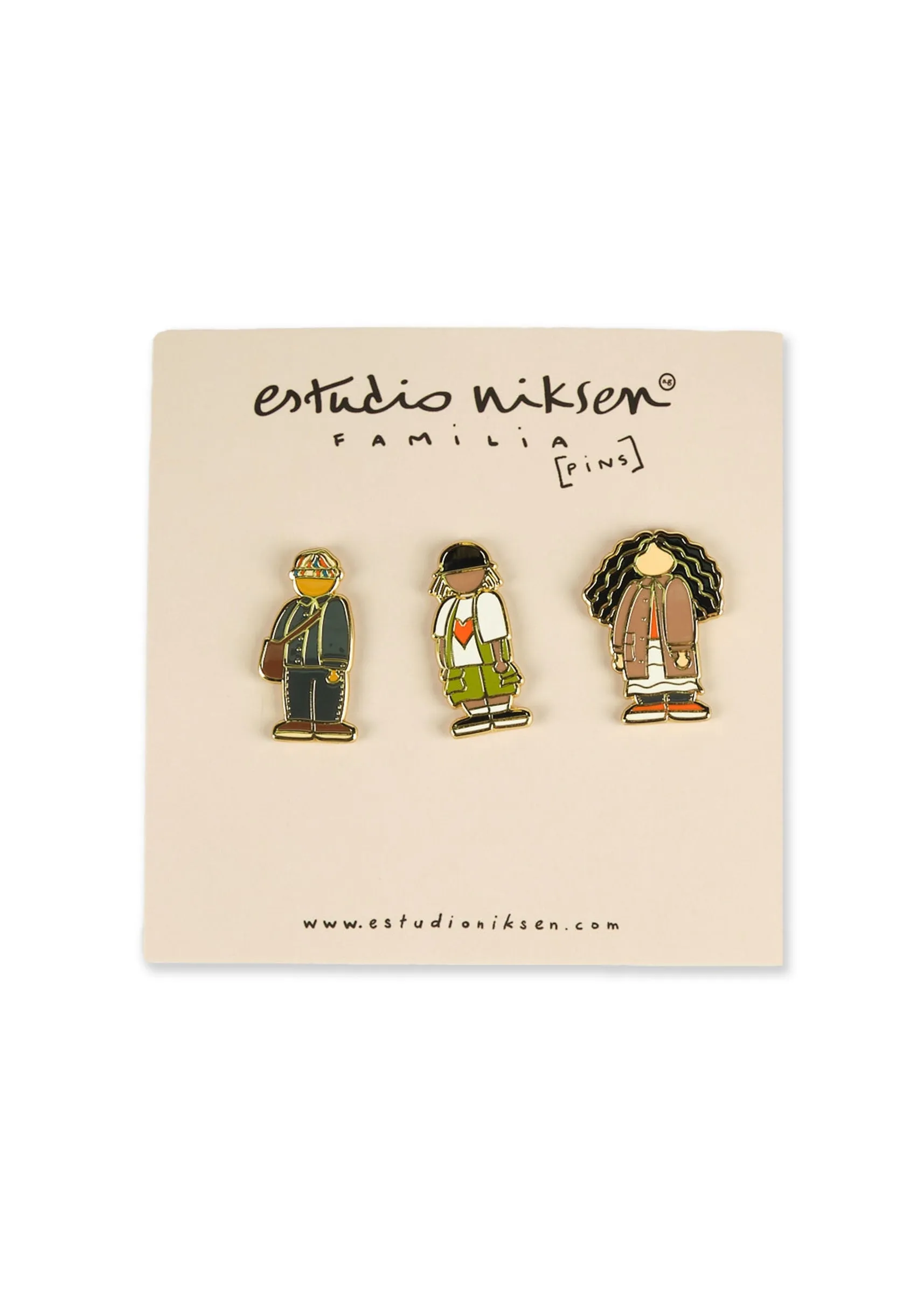 Niksen Familia Pins sold by Estudio Niksen product image thumbnail 2