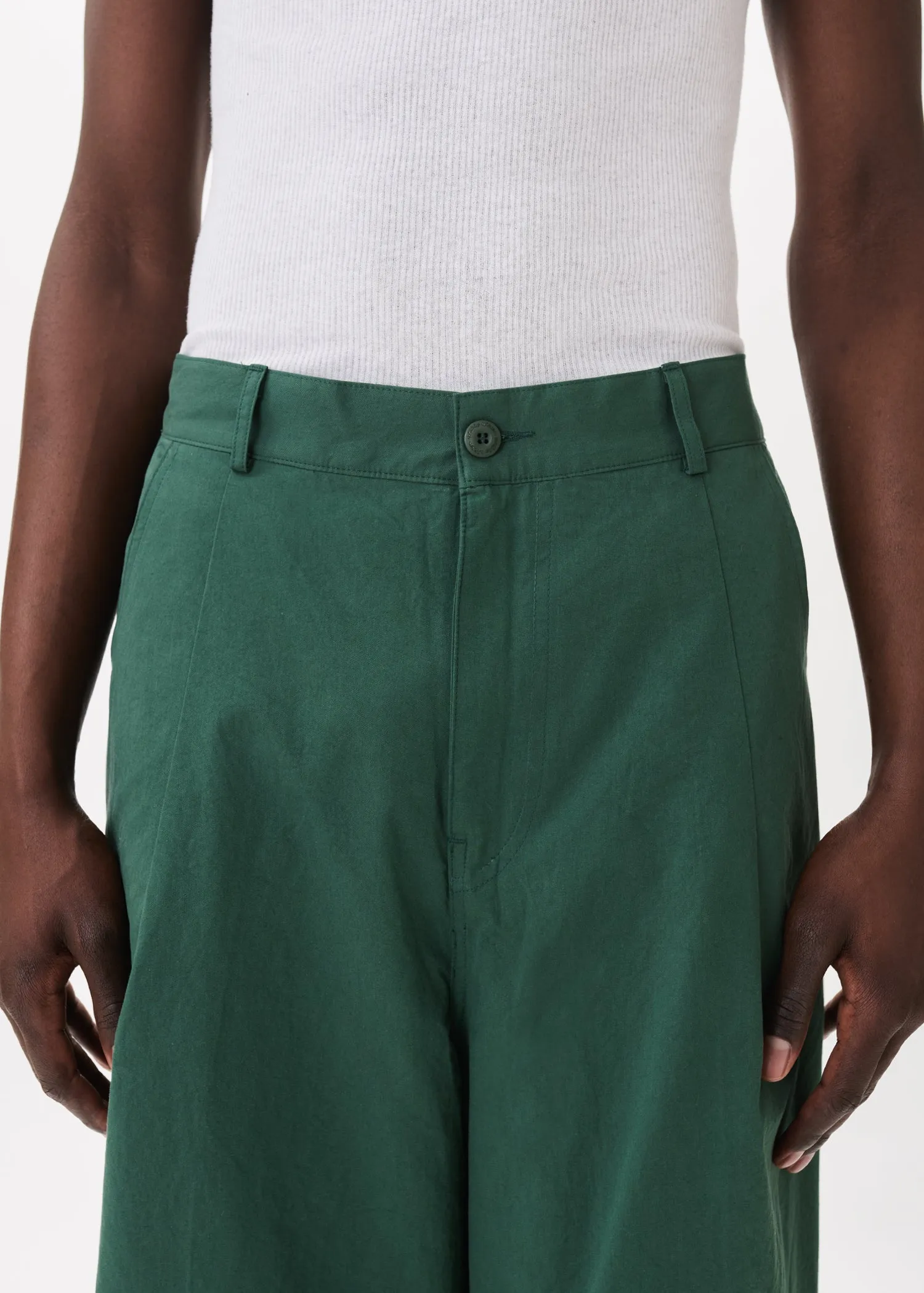Back-pleat Cotton Trousers sold by Estudio Niksen product image thumbnail 5