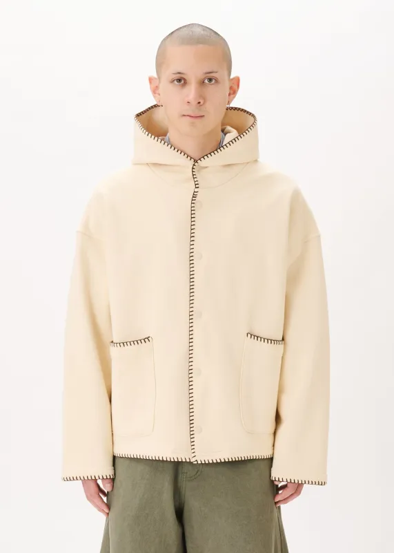 Embroidery Pocket Hoodie made by Estudio Niksen