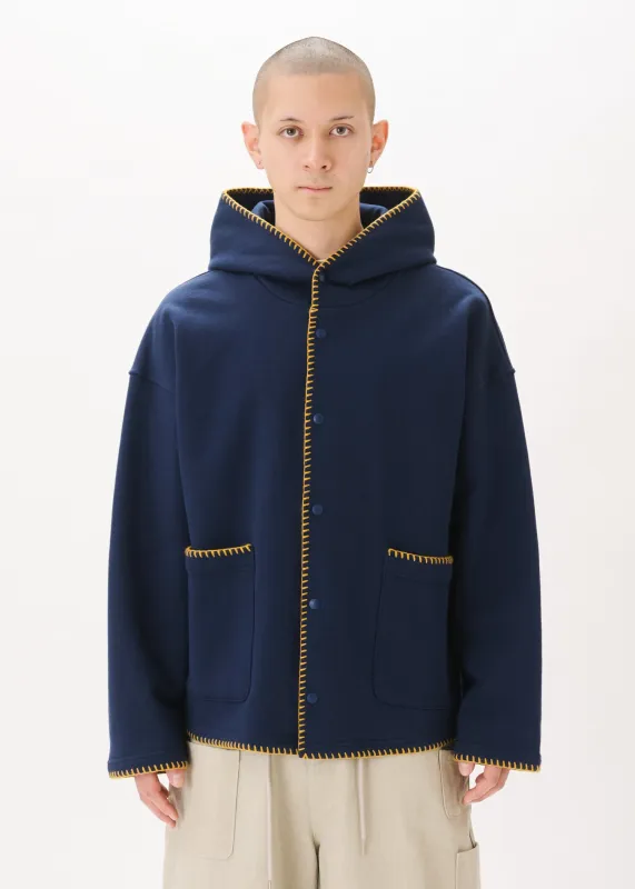 Embroidery Pocket Hoodie made by Estudio Niksen