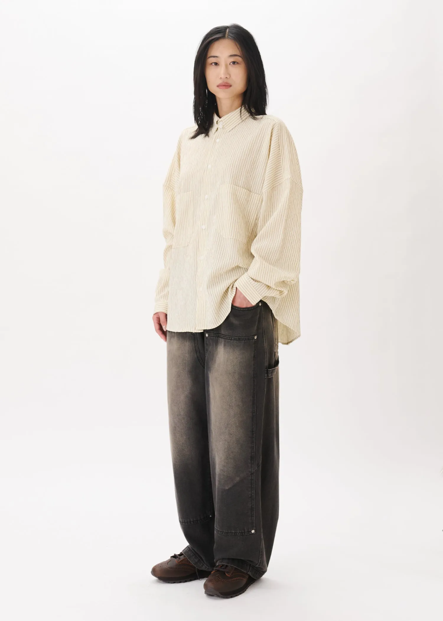 Oxford Balloon Shirt sold by Estudio Niksen product image thumbnail 2