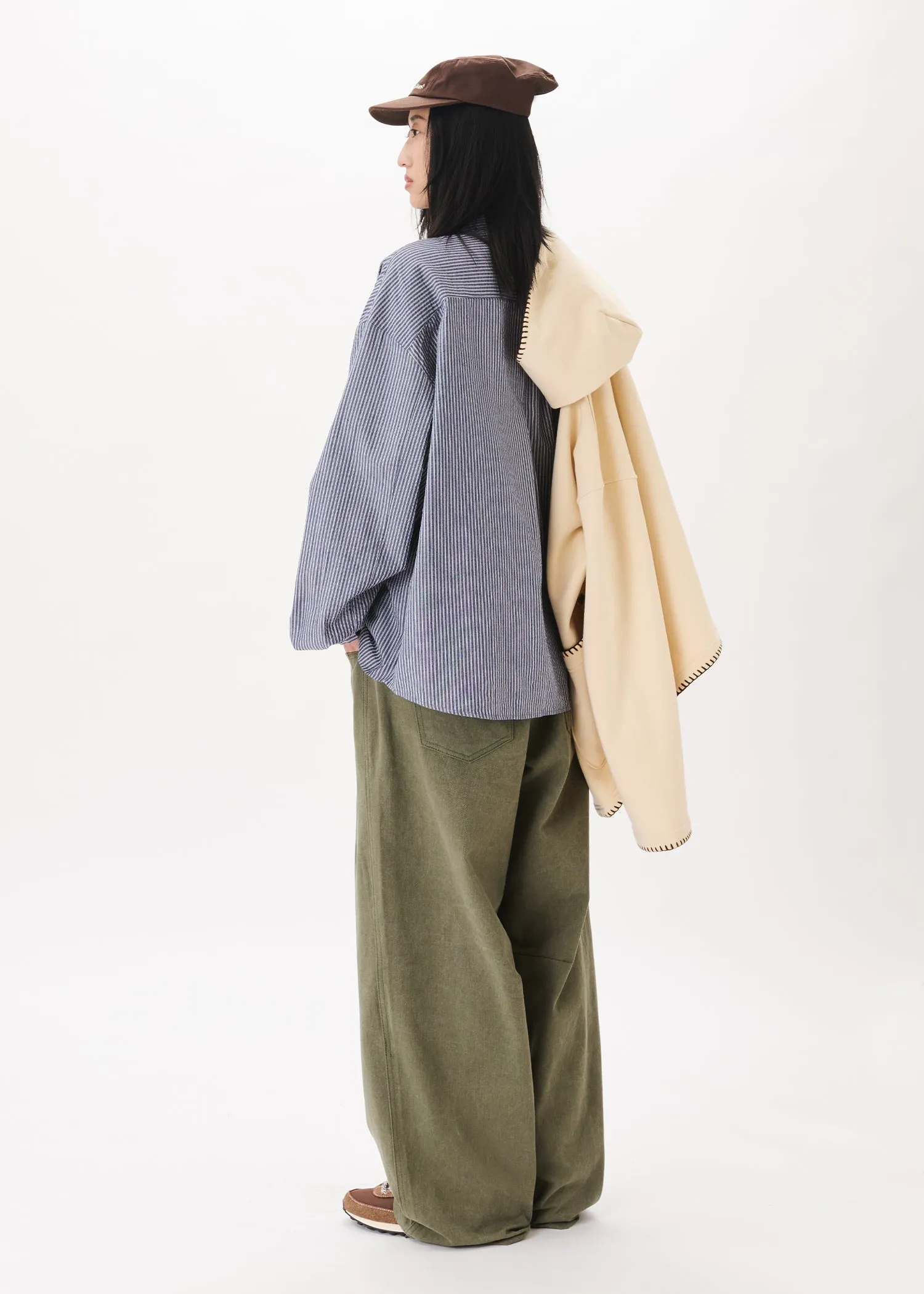 Boxy Pleated Shirt sold by Estudio Niksen product image thumbnail 4