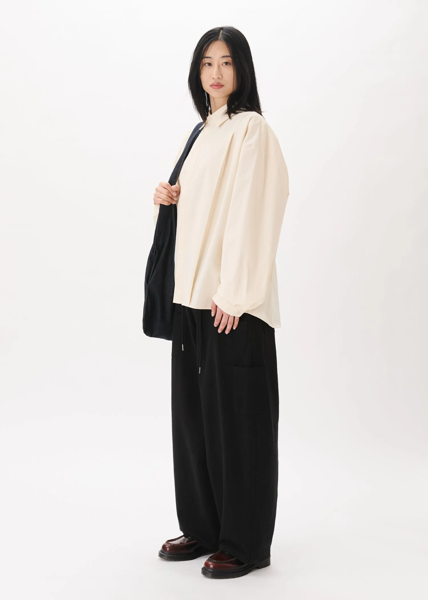 Boxy Pleated Shirt sold by Estudio Niksen product image thumbnail 2